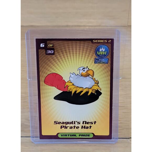 Rare Virtual Magic Kingdom VMK Seagull's Nest Pirate Hat - Picture 1 of 2